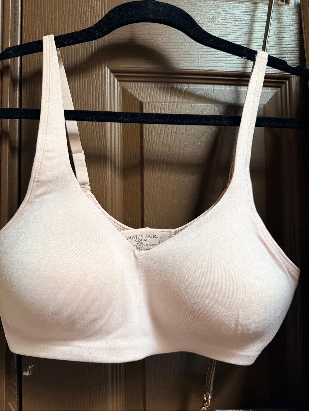 Vanity Fair Pale Pink Wireless Seamless Bra
